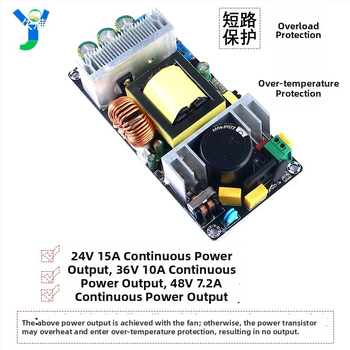 Prepínaný zdroj napájania 350W s výstupmi 24/36/48V, vstup 220V AC, 10A, nastaviteľný