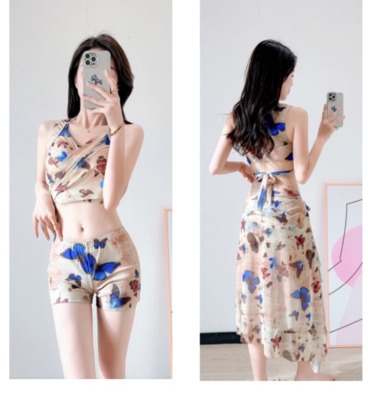 Γυναικείο σετ μπικίνι χωρίς μανίκια, με επένδυση για το στήθος και χωρίς μεταλλική υποστήριξη; Υφασμα Milk Silk, 94% πολυεστέρας, 220 g; επένδυση πολυεστέρα με 94% σπάντεξ; κατάλληλο για κολύμβηση και θαλάσσια σπορ