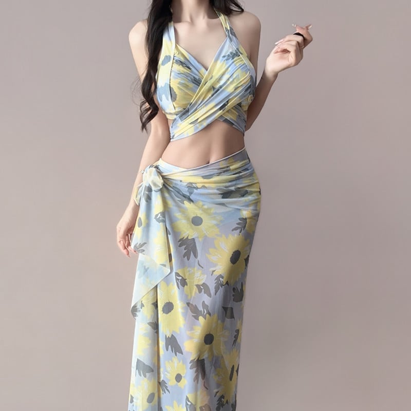 Γυναικείο σετ μπικίνι χωρίς μανίκια, με επένδυση για το στήθος και χωρίς μεταλλική υποστήριξη; Υφασμα Milk Silk, 94% πολυεστέρας, 220 g; επένδυση πολυεστέρα με 94% σπάντεξ; κατάλληλο για κολύμβηση και θαλάσσια σπορ