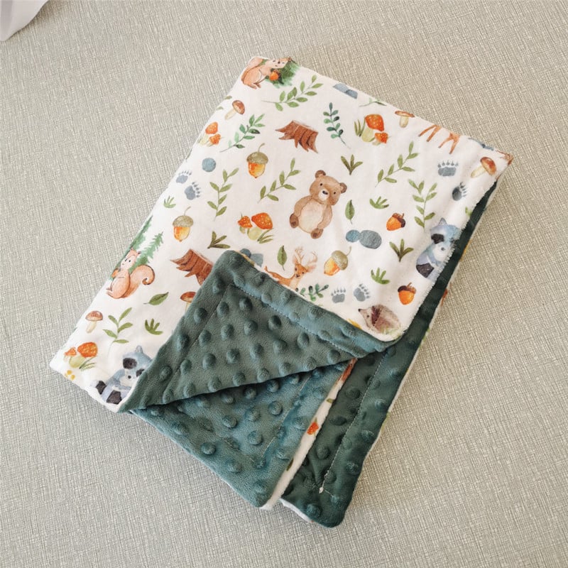 Peilan Φλανελ Βρεφική Κουβέρτα (200–300 g; Τέσσερις Εποχές; Προσαρμοζόμενη)