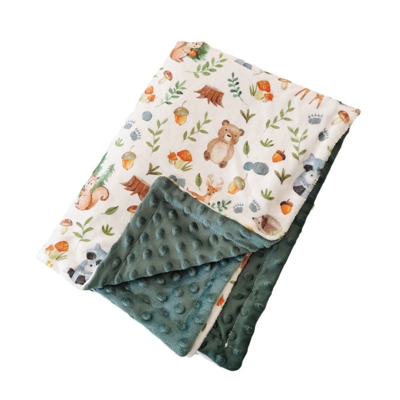Peilan Φλανελ Βρεφική Κουβέρτα (200–300 g; Τέσσερις Εποχές; Προσαρμοζόμενη)