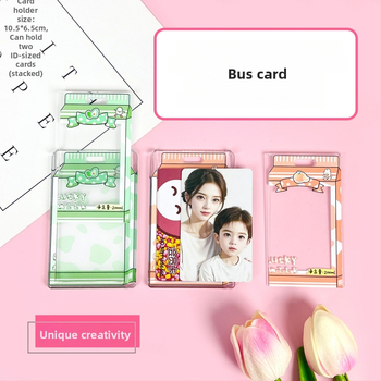 Калъф за карти в карикатурен стил, материал PS, тип: държател за карти