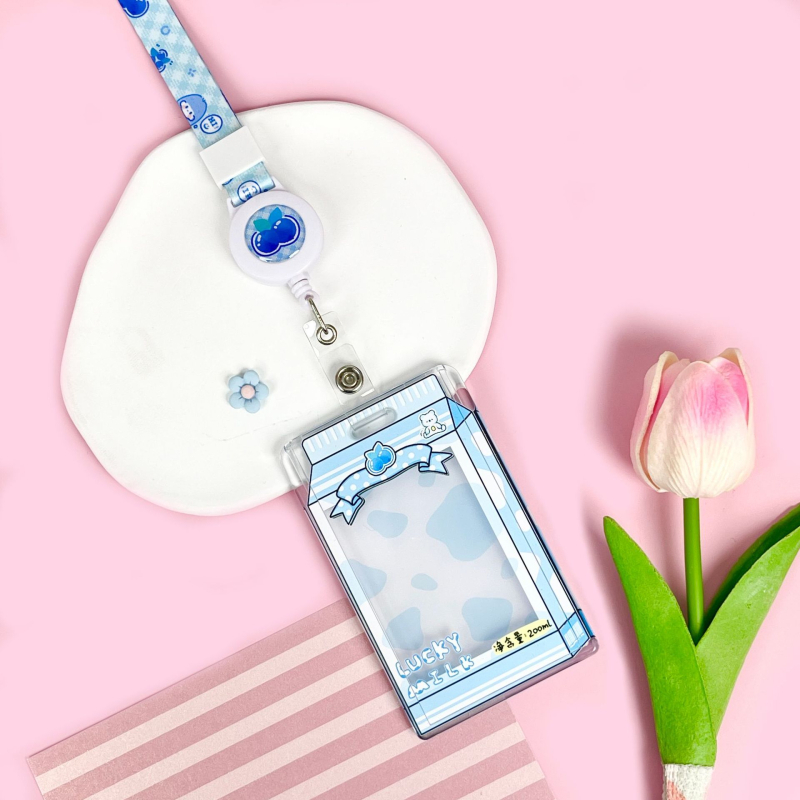 Калъф за карти в карикатурен стил, материал PS, тип: държател за карти