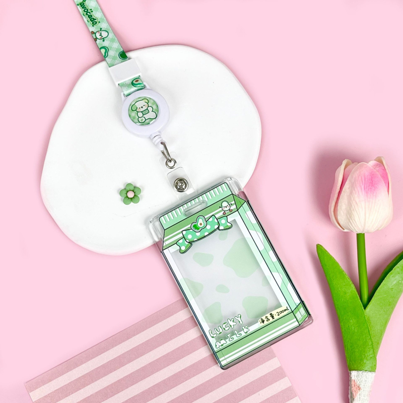 Калъф за карти в карикатурен стил, материал PS, тип: държател за карти