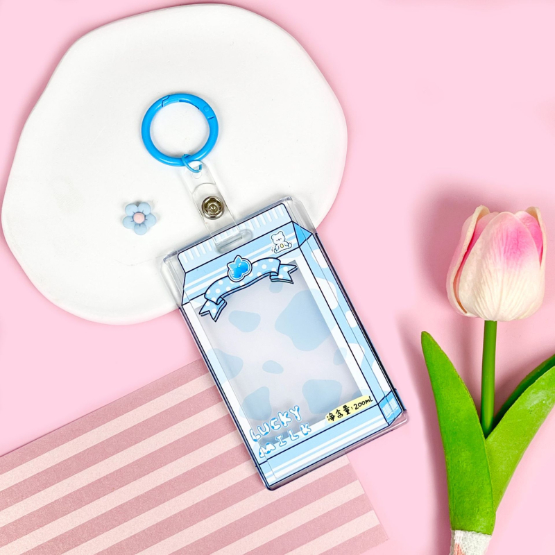 Калъф за карти в карикатурен стил, материал PS, тип: държател за карти