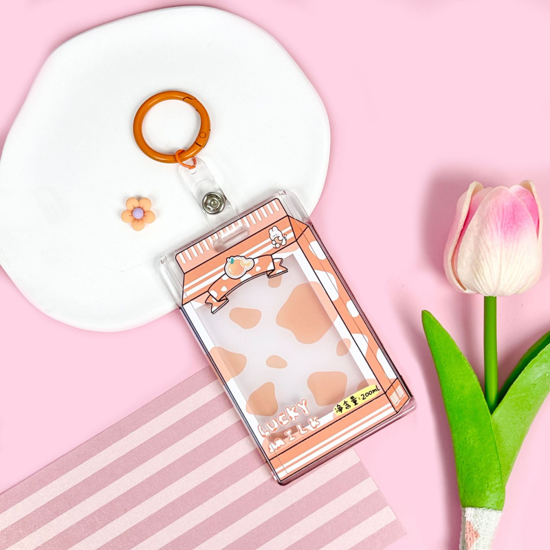 Калъф за карти в карикатурен стил, материал PS, тип: държател за карти