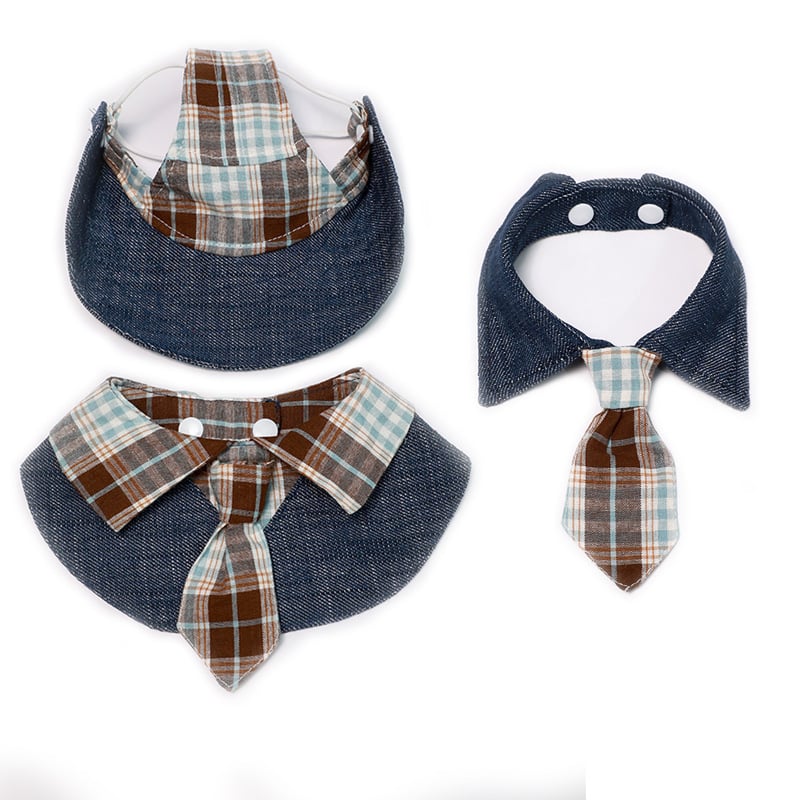 Αξεσουάρ κατοικιδίων με φλοράλ μοτίβο: bib-scarf από πολυεστέρα, τέσσερις εποχές, γενική χρήση