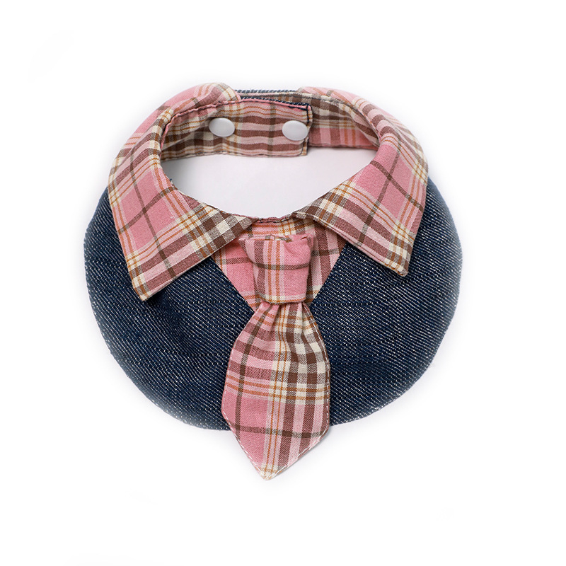 Αξεσουάρ κατοικιδίων με φλοράλ μοτίβο: bib-scarf από πολυεστέρα, τέσσερις εποχές, γενική χρήση