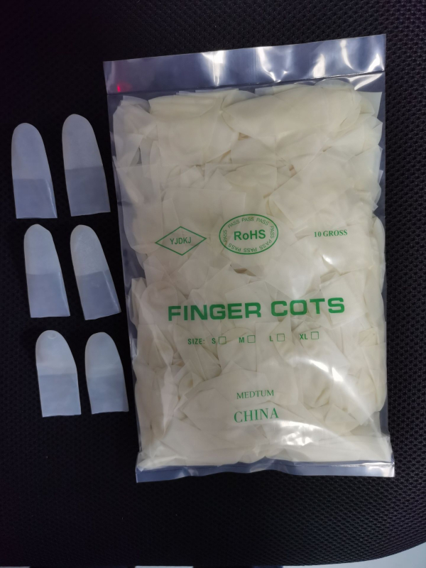 Conuri pentru deget de unică folosință, ultra-subțiri, rezistente la tăiere, antialunecare, semi-transparente, fără praf. Aplicații: fabrici, frumusețe, electronică