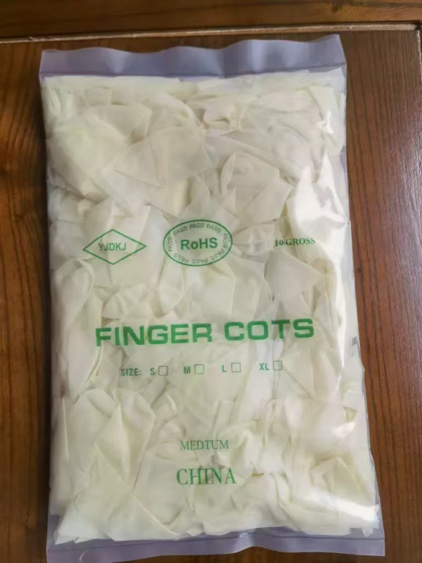 Conuri pentru deget de unică folosință, ultra-subțiri, rezistente la tăiere, antialunecare, semi-transparente, fără praf. Aplicații: fabrici, frumusețe, electronică