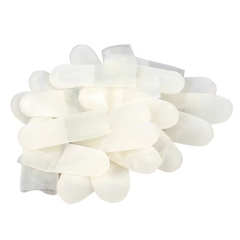 Conuri pentru deget de unică folosință, ultra-subțiri, rezistente la tăiere, antialunecare, semi-transparente, fără praf. Aplicații: fabrici, frumusețe, electronică