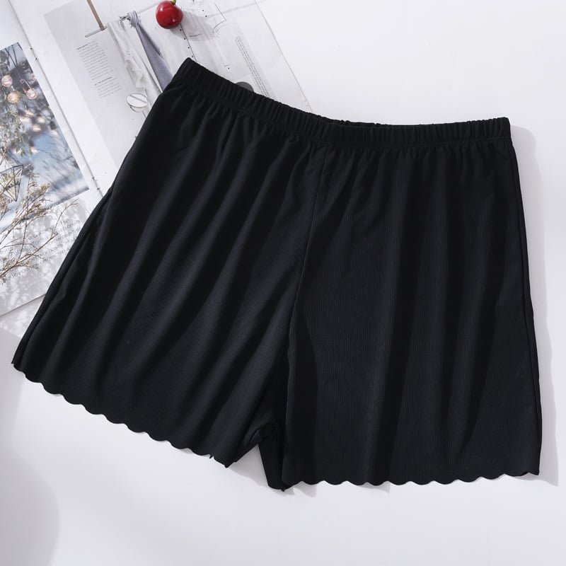 Γυναικείες αναπνεύσιμες ασφαλείς παντελόνες από νάιλον-σπάντεξ, μεσαίας μέσης, πλεκτό ύφασμα, βαμβάκι-σπάντεξ επένδυση