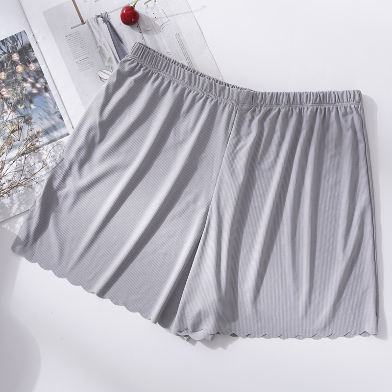 Γυναικείες αναπνεύσιμες ασφαλείς παντελόνες από νάιλον-σπάντεξ, μεσαίας μέσης, πλεκτό ύφασμα, βαμβάκι-σπάντεξ επένδυση