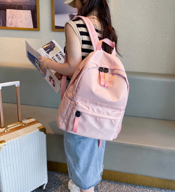KOUDI rucsac Oxford unisex, respirabil, curele de umăr curbate, potrivit pentru studenții universității