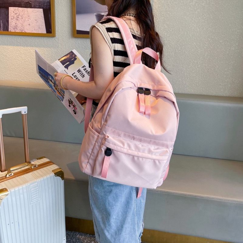 KOUDI rucsac Oxford unisex, respirabil, curele de umăr curbate, potrivit pentru studenții universității