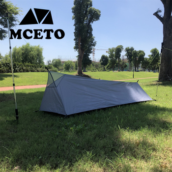 Τέντα κατασκήνωσης χωρίς πόλους, Α-γραμμή, με δίχτυ εντόμων, 0.5 kg ultra-light, εξωτερικό πολυεστερικό με βάση Oxford, εξωτερική αδιαβροχοποίηση 2000–3000 mm, αδιαβροχοποίηση πυθμένα 4000 mm, τεσσάρων εποχών