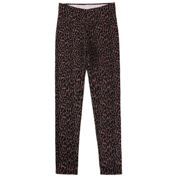 Ženski legging leopard uzorak, fleece unutrašnjost, toplo, visok struk, glatka površina, elastan, plus veličina