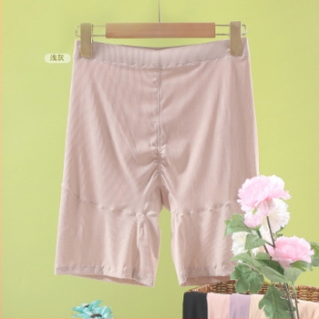 Κολάν ασφαλείας γυναικών με αντιδιαφανές σχέδιο, ελαφρύ και διαπνέον, ύφασμα Modal πλεκτό, μεσαίας μέσης