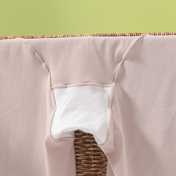 Κολάν ασφαλείας γυναικών με αντιδιαφανές σχέδιο, ελαφρύ και διαπνέον, ύφασμα Modal πλεκτό, μεσαίας μέσης