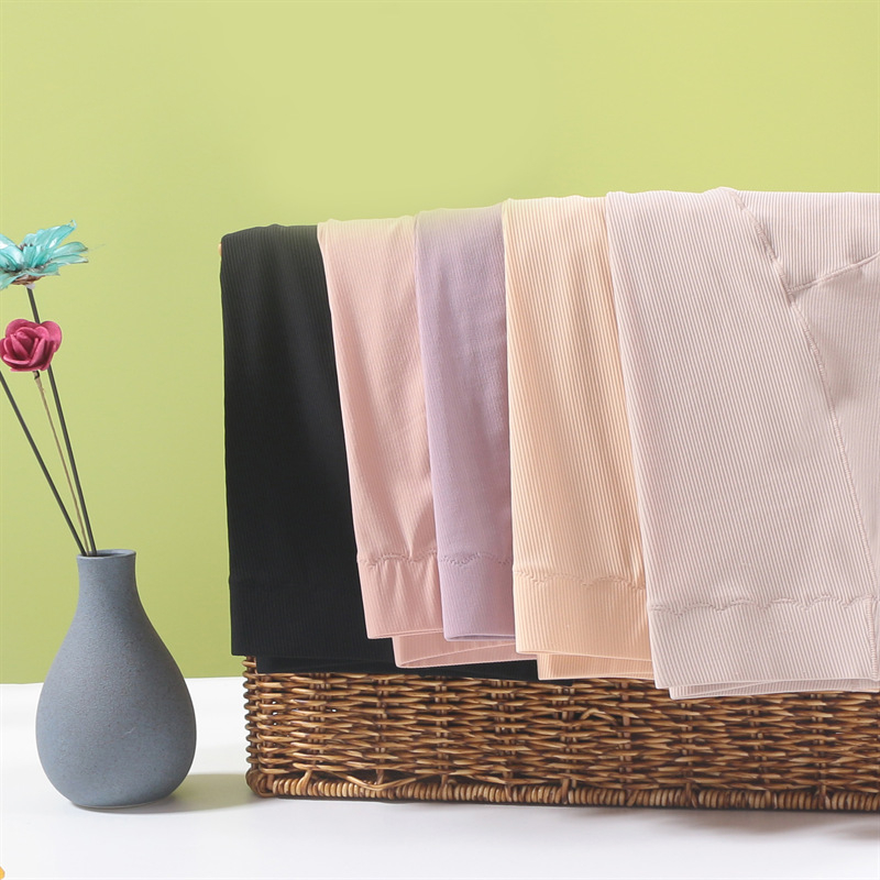 Κολάν ασφαλείας γυναικών με αντιδιαφανές σχέδιο, ελαφρύ και διαπνέον, ύφασμα Modal πλεκτό, μεσαίας μέσης