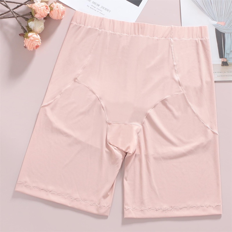 Κολάν ασφαλείας γυναικών με αντιδιαφανές σχέδιο, ελαφρύ και διαπνέον, ύφασμα Modal πλεκτό, μεσαίας μέσης