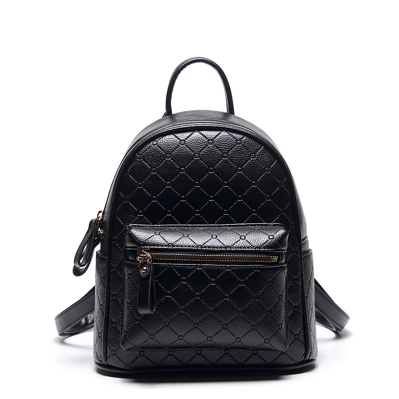 Ruksak PU – gradski minimalistički stil, vodootporan, zatvaranje na zip, unutarnji džepovi: džep sa zipom, džep za mobitel, džep za osobnu iskaznicu