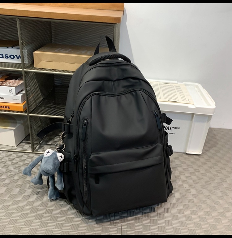 Najlon ruksak za putovanje u slobodno vrijeme sa zatvaračem, poliester podstava, jesen 2025