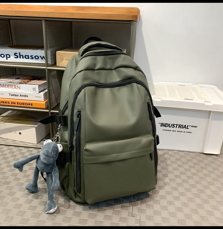 Najlon ruksak za putovanje u slobodno vrijeme sa zatvaračem, poliester podstava, jesen 2025