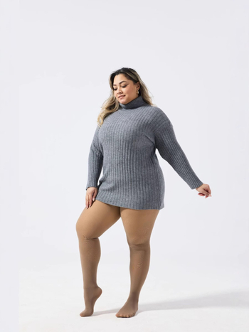 Tople tajice s fleecem, srednje debljine, poliestersko-spandekska mješavina, visoka elastičnost