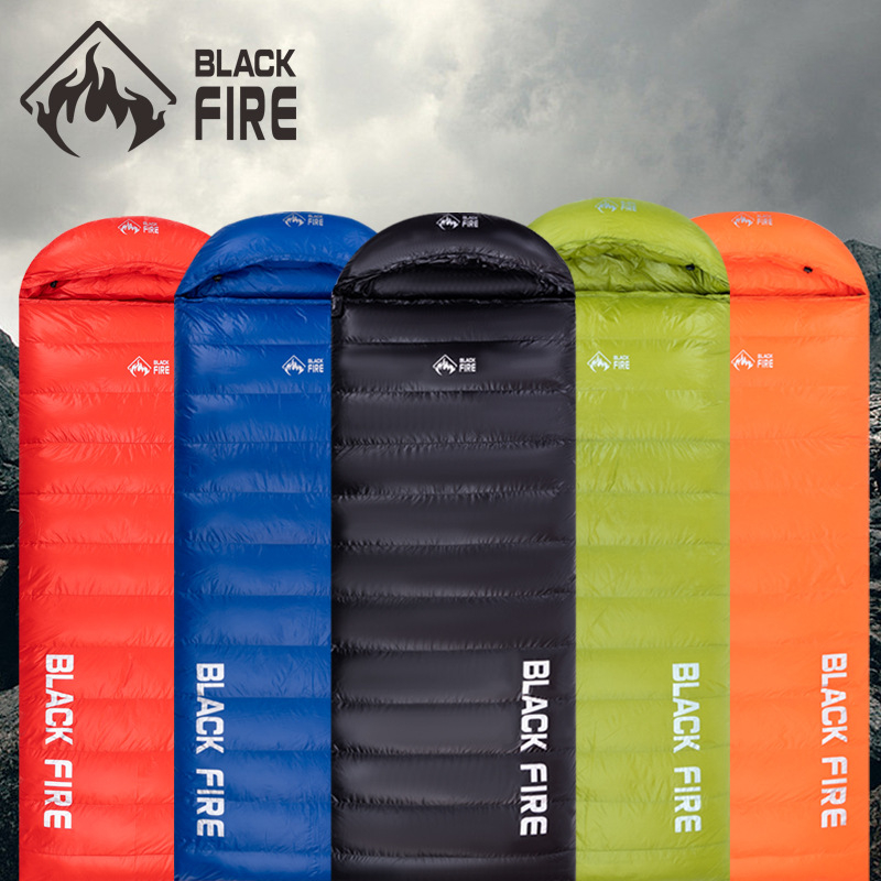 Spavaća vreća tip konverta za odrasle, kačji puh, lagana za kampiranje, vodootporan najlonski materijal 400T20D i podstava