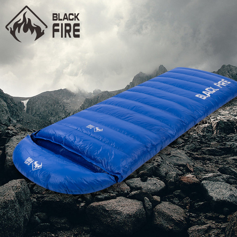 Spavaća vreća tip konverta za odrasle, kačji puh, lagana za kampiranje, vodootporan najlonski materijal 400T20D i podstava