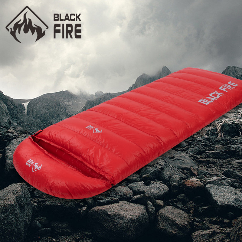 Spavaća vreća tip konverta za odrasle, kačji puh, lagana za kampiranje, vodootporan najlonski materijal 400T20D i podstava