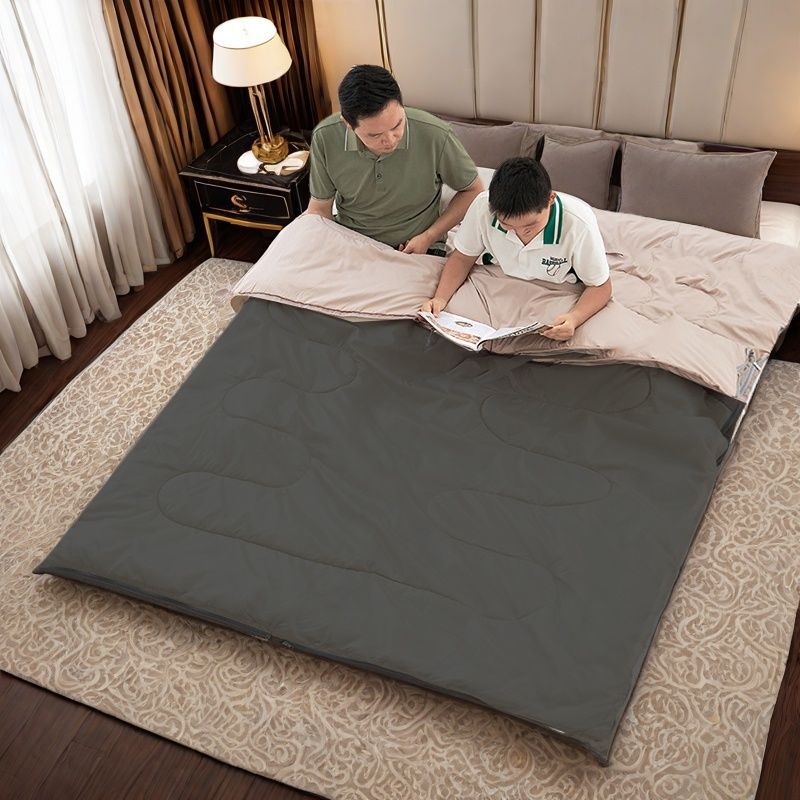 3-osobna spavaća vreća za sve sezone, spojiva i otporna na prljavštinu, za odrasle