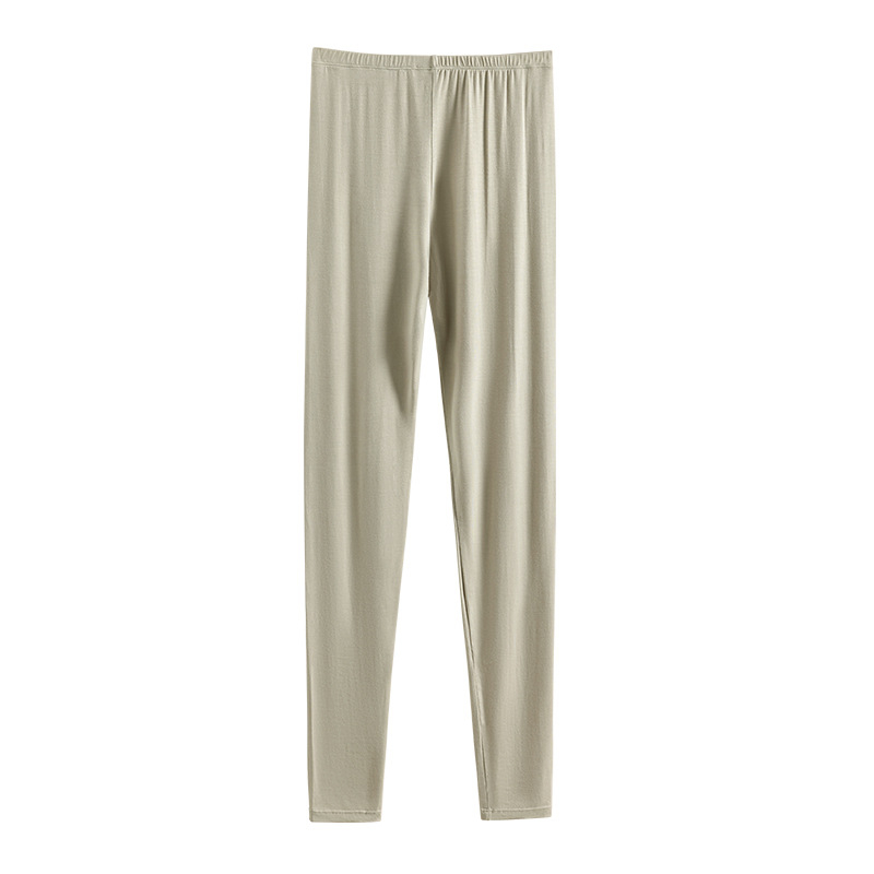 Термични леггинси от вискоза, безшевни, с висока еластичност, дълги за жени