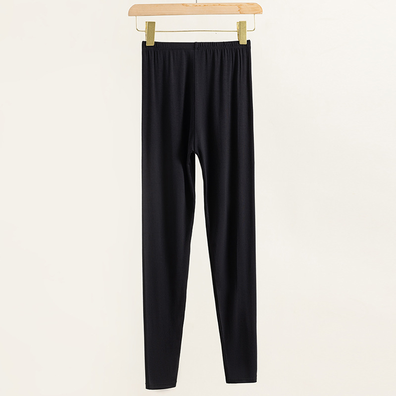 Термични леггинси от вискоза, безшевни, с висока еластичност, дълги за жени