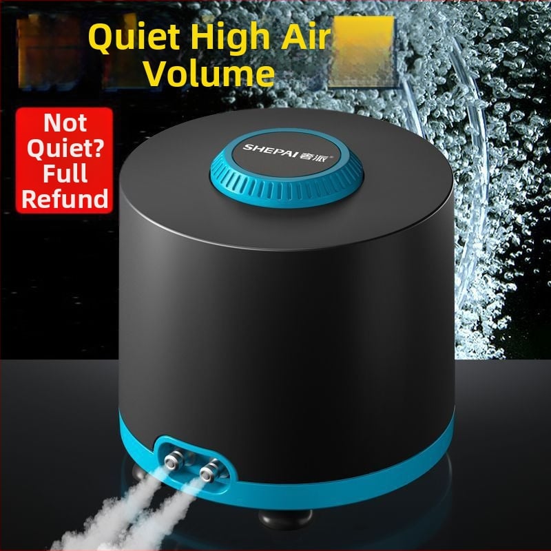 Αντλητής οξυγόνου μεταβλητής συχνότητας για ενυδρείο, εξαιρετικά αθόρυβος, για οικιακή χρήση, με υψηλή ροή αέρα