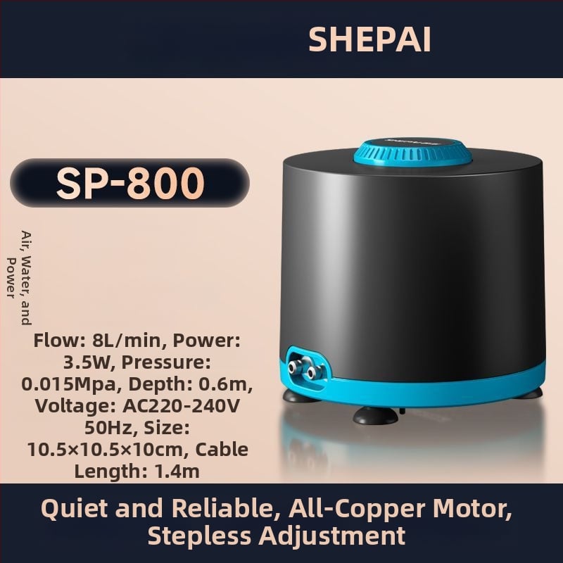 Αντλητής οξυγόνου μεταβλητής συχνότητας για ενυδρείο, εξαιρετικά αθόρυβος, για οικιακή χρήση, με υψηλή ροή αέρα