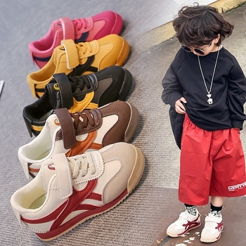 Dječje tenisice s Velcro, zima 2025 – unisex, uzrast 4–12 godina, gornji dio: sintetička koža, zatvaranje Velcro trakom, potplat: guma