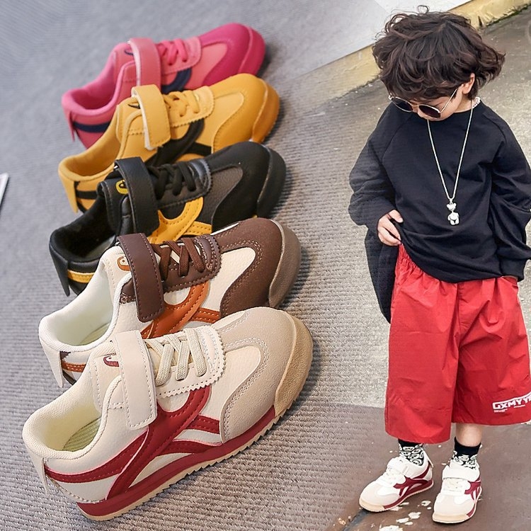 Dječje tenisice s Velcro, zima 2025 – unisex, uzrast 4–12 godina, gornji dio: sintetička koža, zatvaranje Velcro trakom, potplat: guma