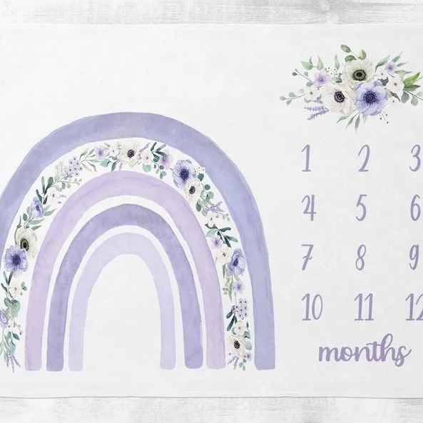 Βρεφική κουβέρτα φλανέλ, 300-500 g, κατάλληλη για νεογέννητα έως 6 ετών, για όλες τις εποχές, με δυνατότητα εξατομικευμένης επεξεργασίας