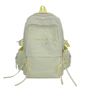 Ženski ruksak od najlona, kapacitet 20–35 L, prozračan dizajn, zakrivljene naramenice, pretinac za prijenosno računalo