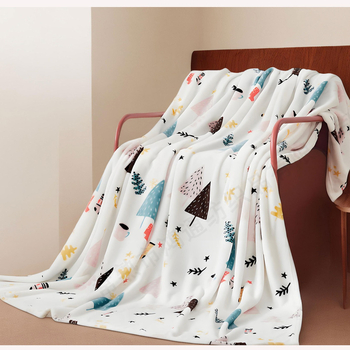 Κουβέρτα φλανελ, πολυεστέρας, ψηφιακή εκτύπωση φωτογραφίας, 3D καρτούν μοτίβο, βάρος κάτω από 300 g, εξατομικευόμενη