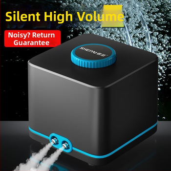 Αντλία οξυγονοποίησης με μεταβλητή συχνότητα, εξαιρετικά ήσυχη, συμπαγής οικιακή μονάδα, υψηλός αερισμός για ενυδρεία