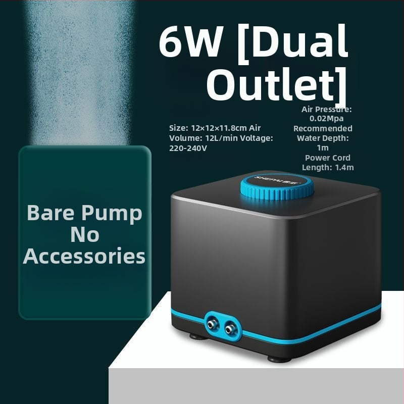 Αντλία οξυγονοποίησης με μεταβλητή συχνότητα, εξαιρετικά ήσυχη, συμπαγής οικιακή μονάδα, υψηλός αερισμός για ενυδρεία