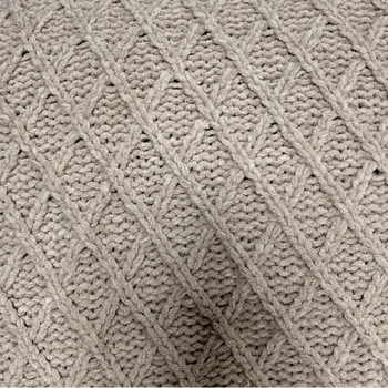 Chenille одеяло с геометричен принт, полиестер, 800–999 g, за пролет и есен