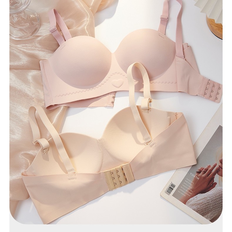 Σουτιέν χωρίς τιράντες, χωρίς ραφές, 3/4 κύπελλο, αποσπώμενες διπλές τιράντες, αντιολισθητικό πίσω κούμπωμα με τρεις σειρές, ύφασμα νάιλον
