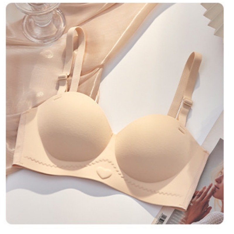 Σουτιέν χωρίς τιράντες, χωρίς ραφές, 3/4 κύπελλο, αποσπώμενες διπλές τιράντες, αντιολισθητικό πίσω κούμπωμα με τρεις σειρές, ύφασμα νάιλον