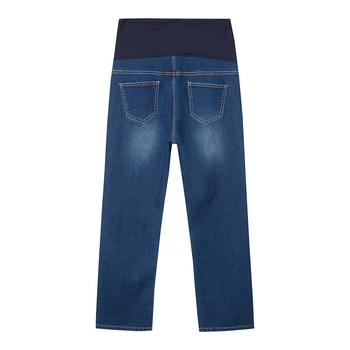 Trudničke hlače – visoki pojas, ležernog ravnog kroja, pamutna smjesa 70% pamuka, potpora trbuha