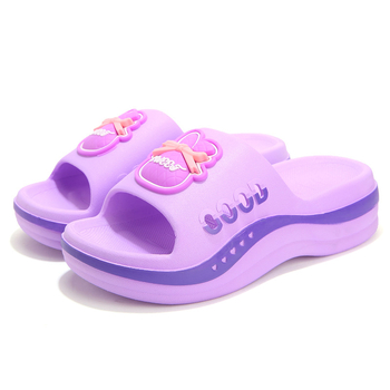 Papuče s debelim potplatom, plastični gornji dio, PVC potplat, okrugla špička, casual stil, proljeće 2025