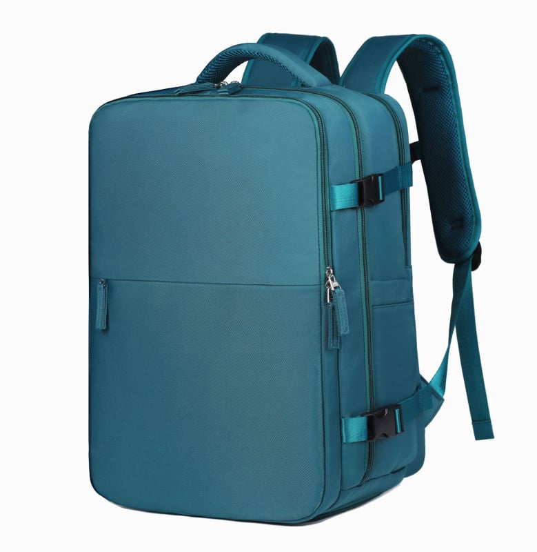 Putni ruksak, unisex, 36-55L, 16-inčni prijenosnik, Oxford tkanina, sustav remena s zračnim jastukom, proširiva, za poslovna putovanja